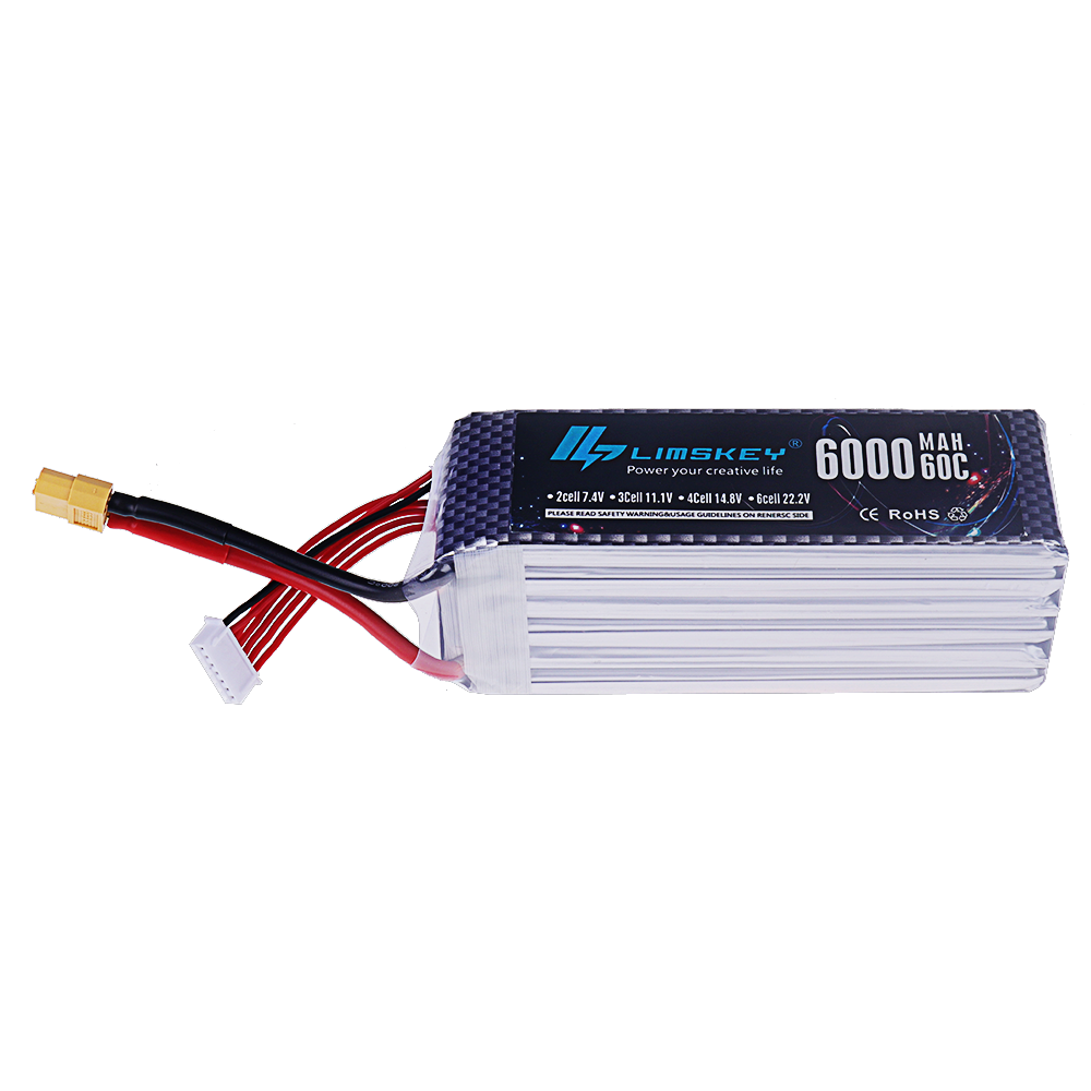 Аккумулятор LiPo 7.4V 11.1V 14 – обзор и цена 4S Lipo Battery 14.8V 6000Mah