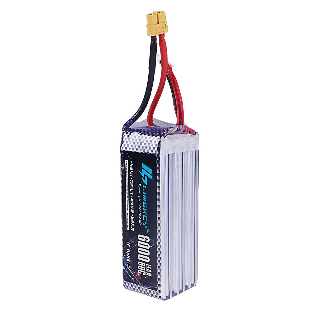 Аккумулятор LiPo 7.4V 11.1V 14 – обзор и цена 4S Lipo Battery 14.8V 6000Mah